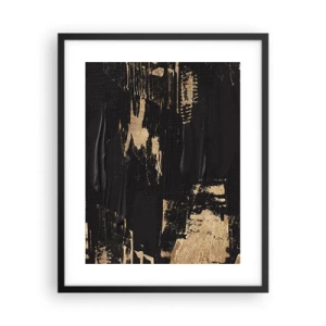 Plakát v černém rámu - Stopa doteku - 40x50 cm