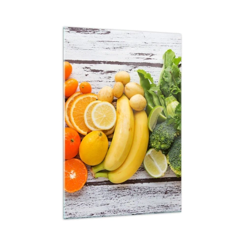 Obraz na skle - To nestačí? - 70x100 cm