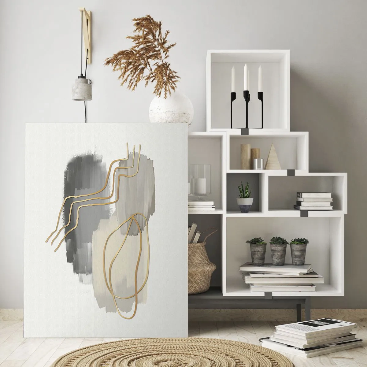 Obraz na skle - Trvání a pohyb - 70x100 cm