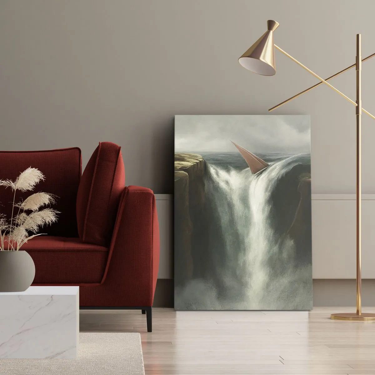 Obraz na plátně - Životní varování - 45x80 cm