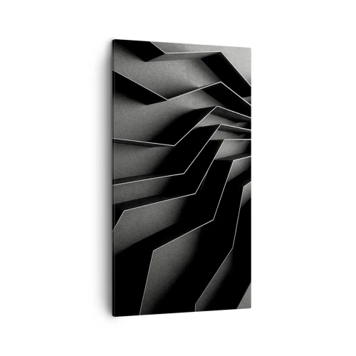Obraz na plátně - Prostorový pořádek - 45x80 cm