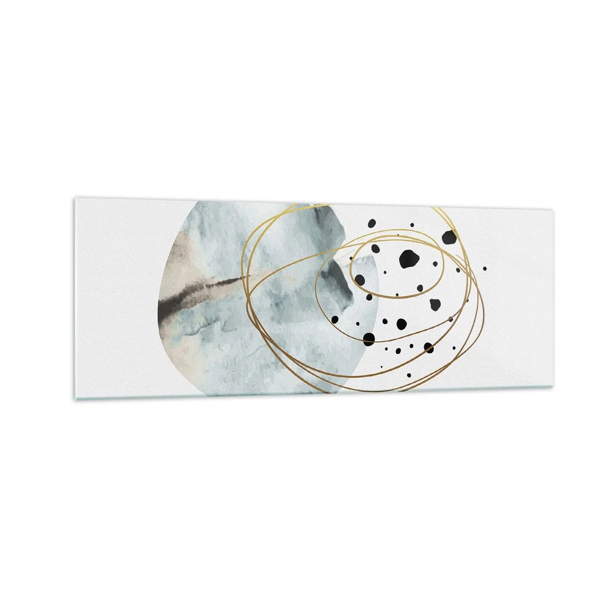 Obraz na skle - V objetí prostoru - 140x50 cm