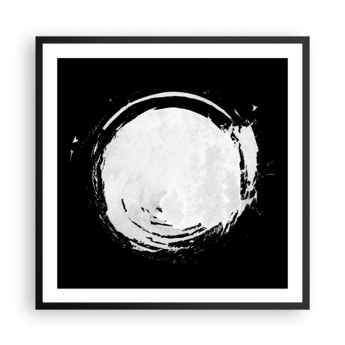 Plakát v černém rámu - Správné řešení - 60x60 cm