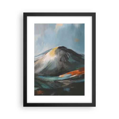 Plakát v černém rámu - Syrové i krásné - 30x40 cm