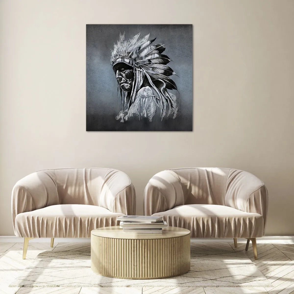 Obraz na skle - Návrat k základům - 70x70 cm