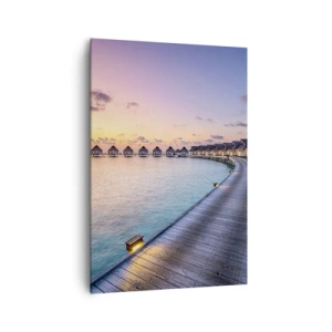 Obraz na plátně - Prázdniny - návrat k pramenům - 70x100 cm