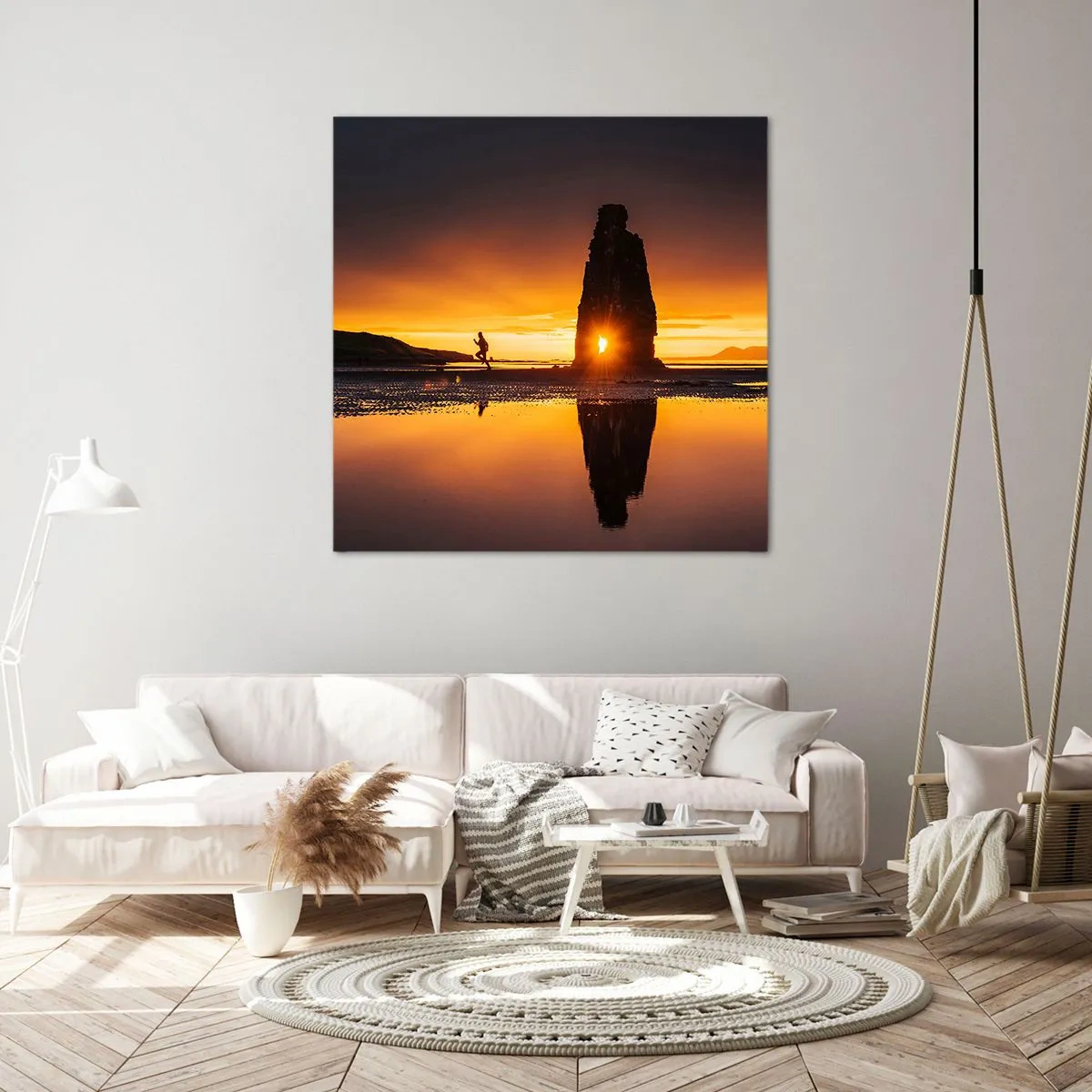 Obraz na plátně - Pouze ty a příroda - 60x60 cm