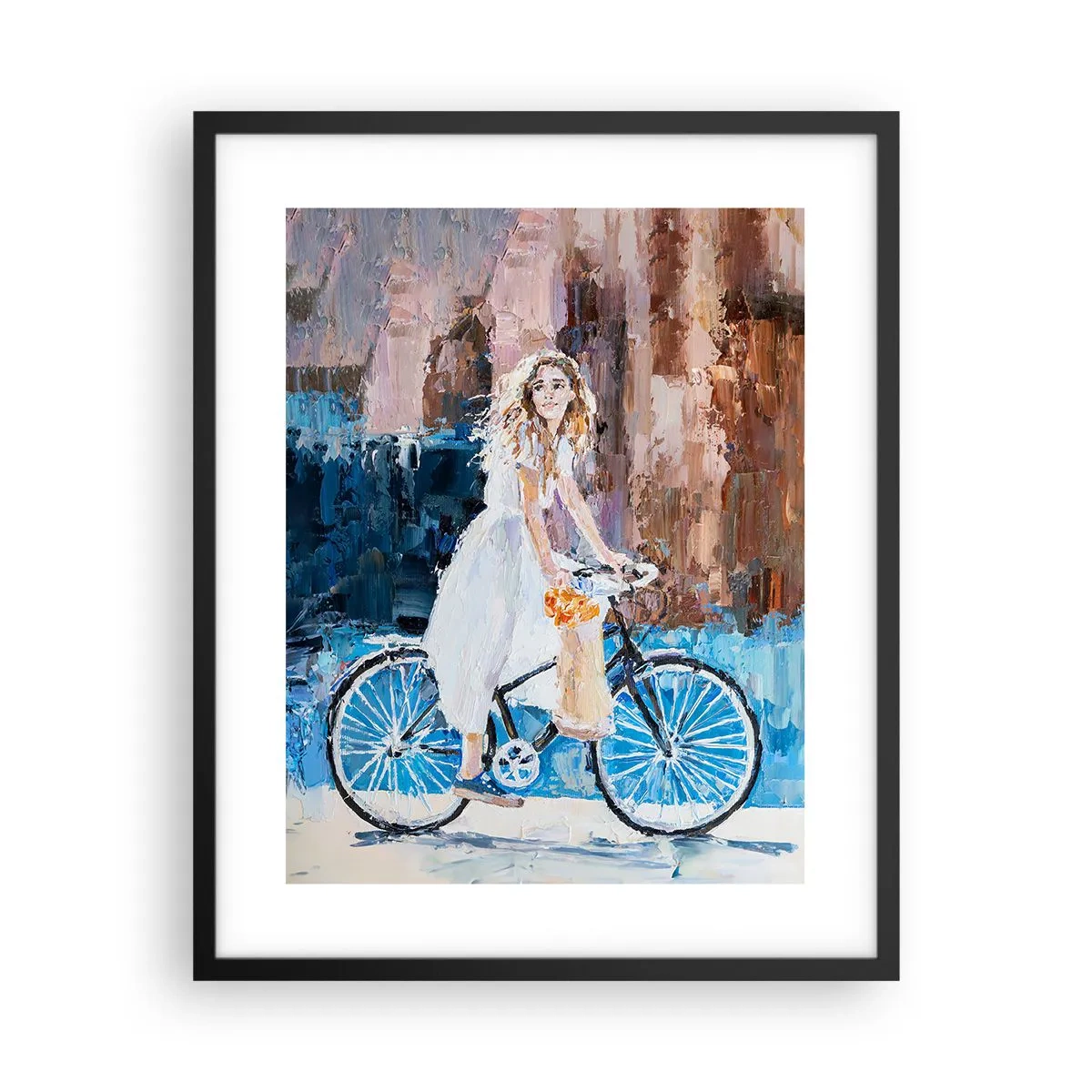 Plakát v černém rámu - Ranní radost - 40x50 cm