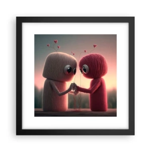 Plakát v černém rámu - Každý může milovat - 30x30 cm