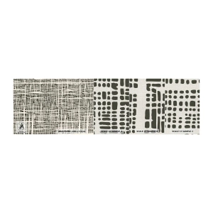 Vzor Fototapety Premium Canvas - Tkaná kompozice - Abstrakce, Grafika, Kus - 100x30 cm