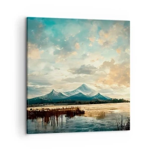 Obraz na plátně - Pod ochranou nebe - 60x60 cm
