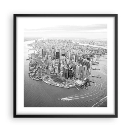 Plakát v černém rámu - Jak nemilovat? - 50x50 cm