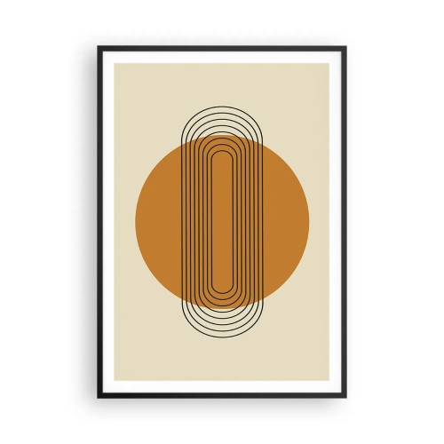 Plakát v černém rámu - Dokonalý plán - 70x100 cm
