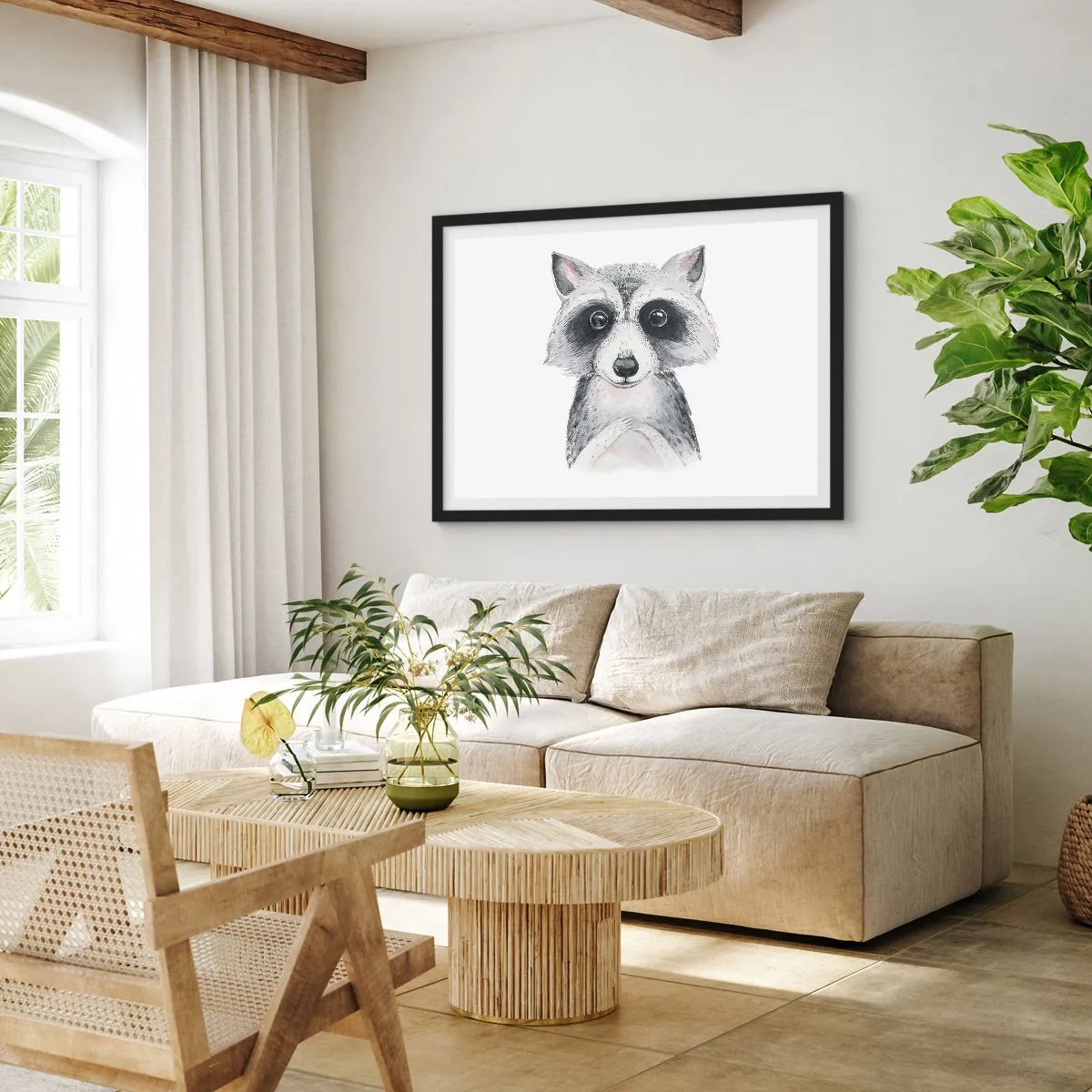 Plakát v černém rámu - Chvíle dojetí - 100x70 cm