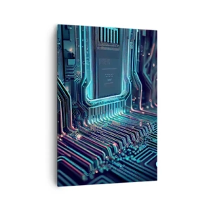 Obraz na plátně - Jen tak přemýšlím… - 70x100 cm