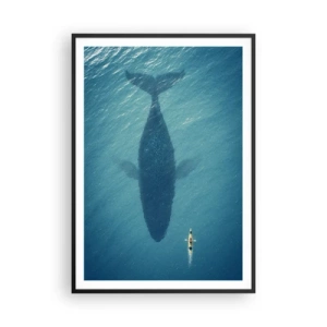 Plakát v černém rámu - Setkání na oceánu - 70x100 cm