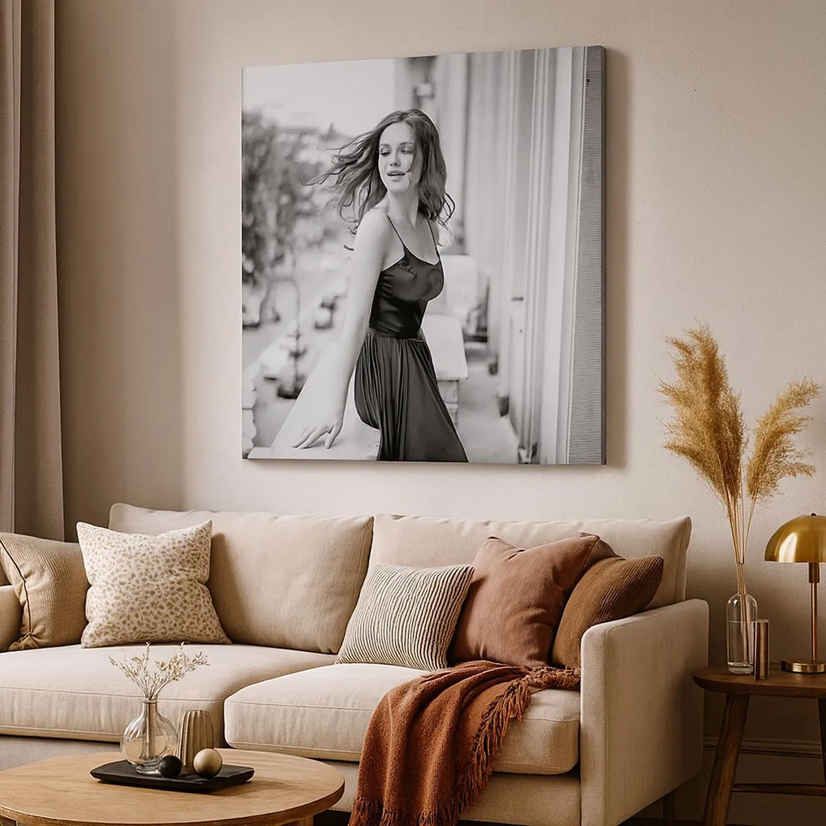 Obraz na plátně - Určitě Pařížanka - 30x30 cm