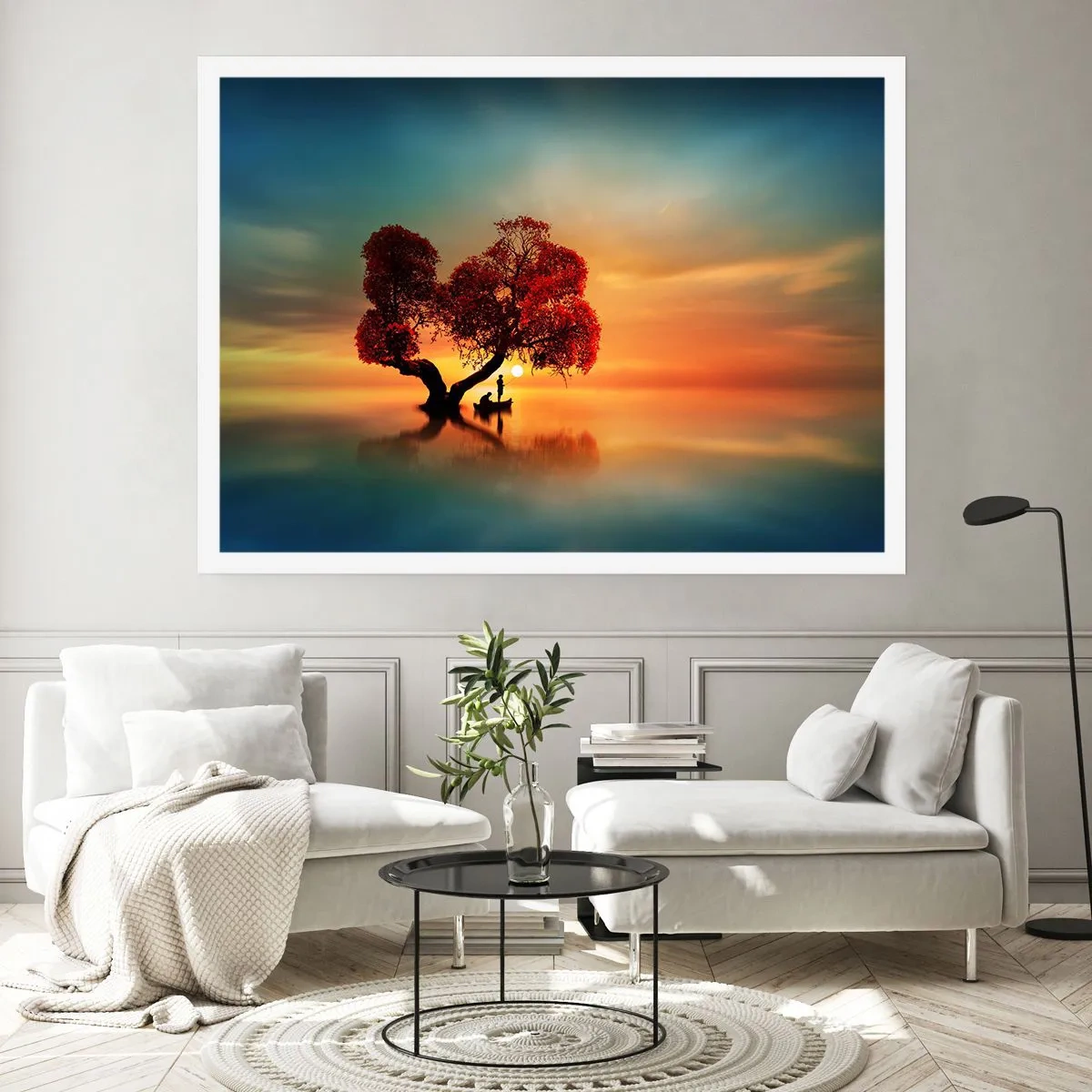 Plakát - Voda a ticho vesmíru - 91x61 cm