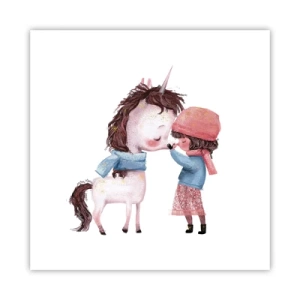 Plakát - Zimní příběh - 40x40 cm