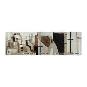 Vzor Fototapety Premium Sand - Městská krajina 2.0 - Abstrakce, Kus, Tvary - 100x30 cm