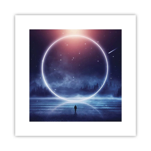 Plakát - Už jsou tady… - 30x30 cm