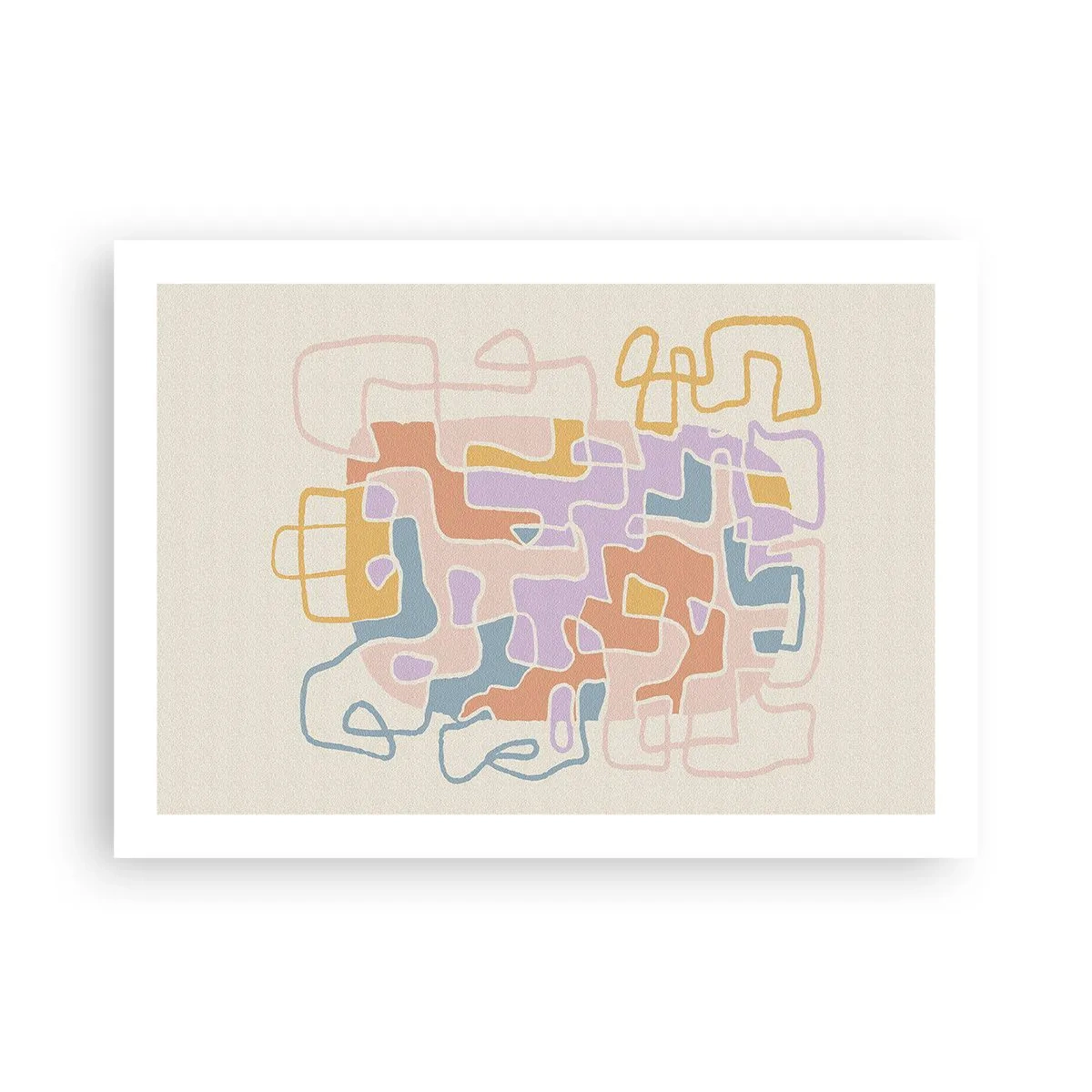 Plakát - Labyrint – veselé dobrodružství - 70x50 cm