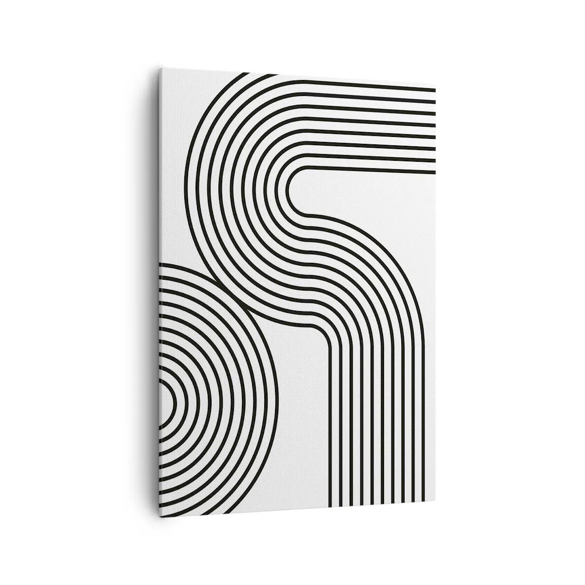 Obraz na plátně - V zatáčce - 70x100 cm