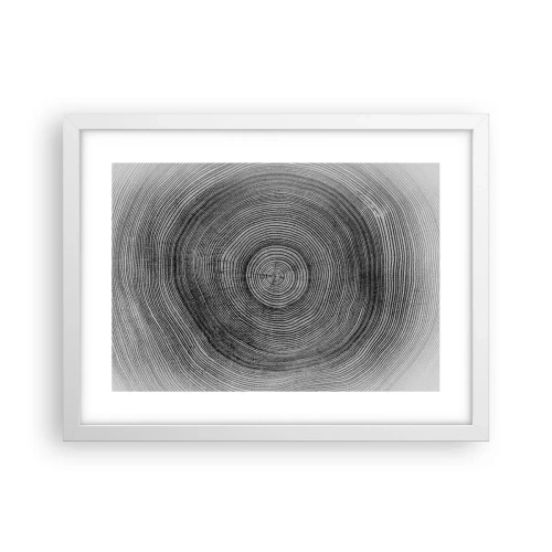 Plakát v bílém rámu - Znamení doby - 40x30 cm