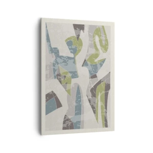 Obraz na plátně - Kompozice za sklem - 50x70 cm