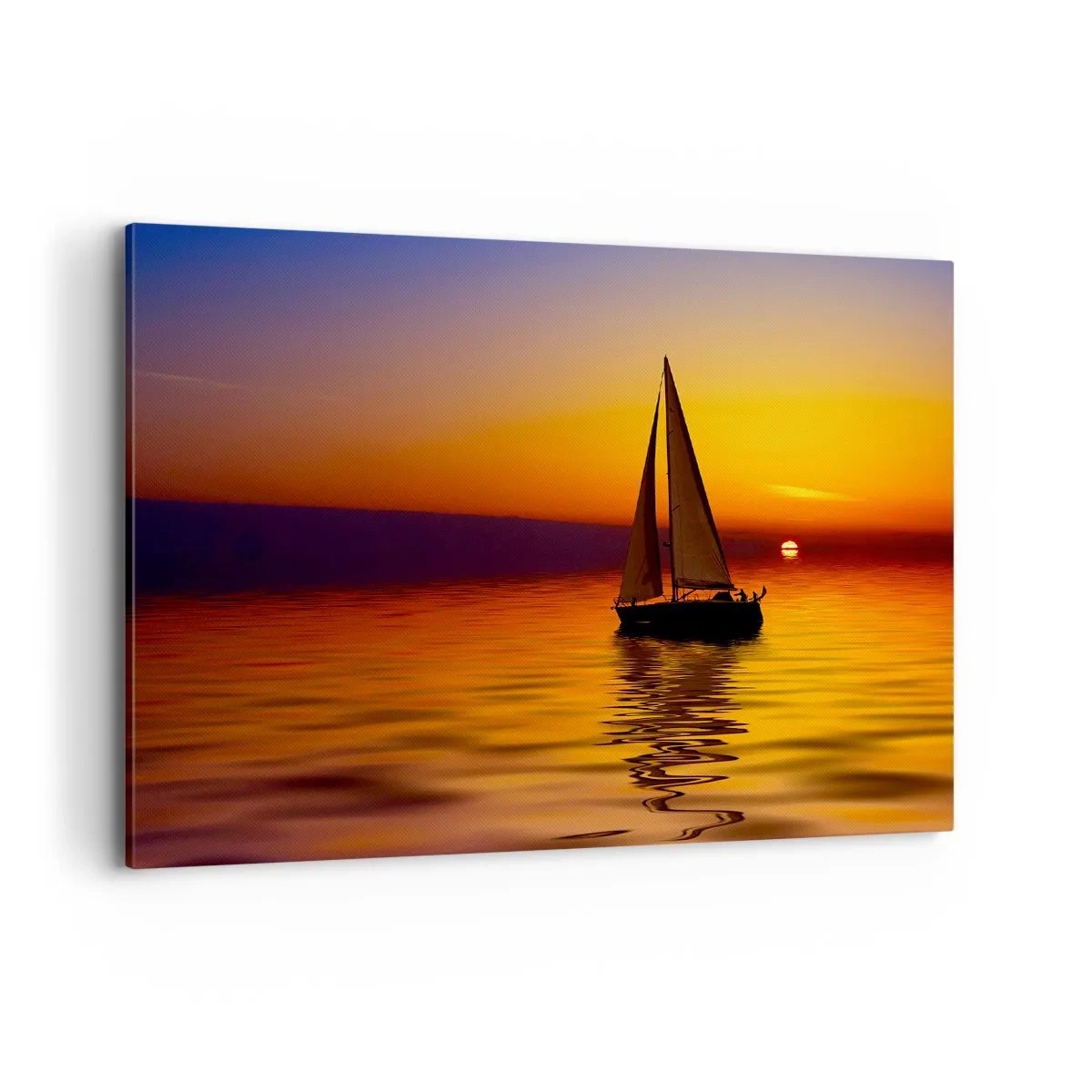 Obraz na plátně - Jak je tu za soumraku ticho… - 100x70 cm