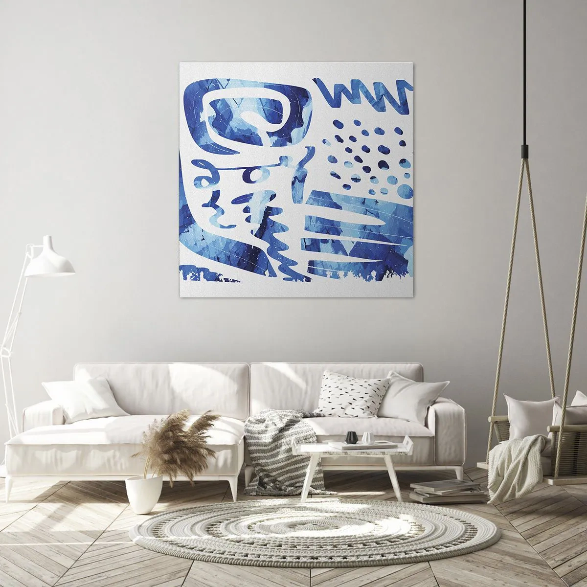 Obraz na plátně - Zpět ke kořenům - 70x70 cm