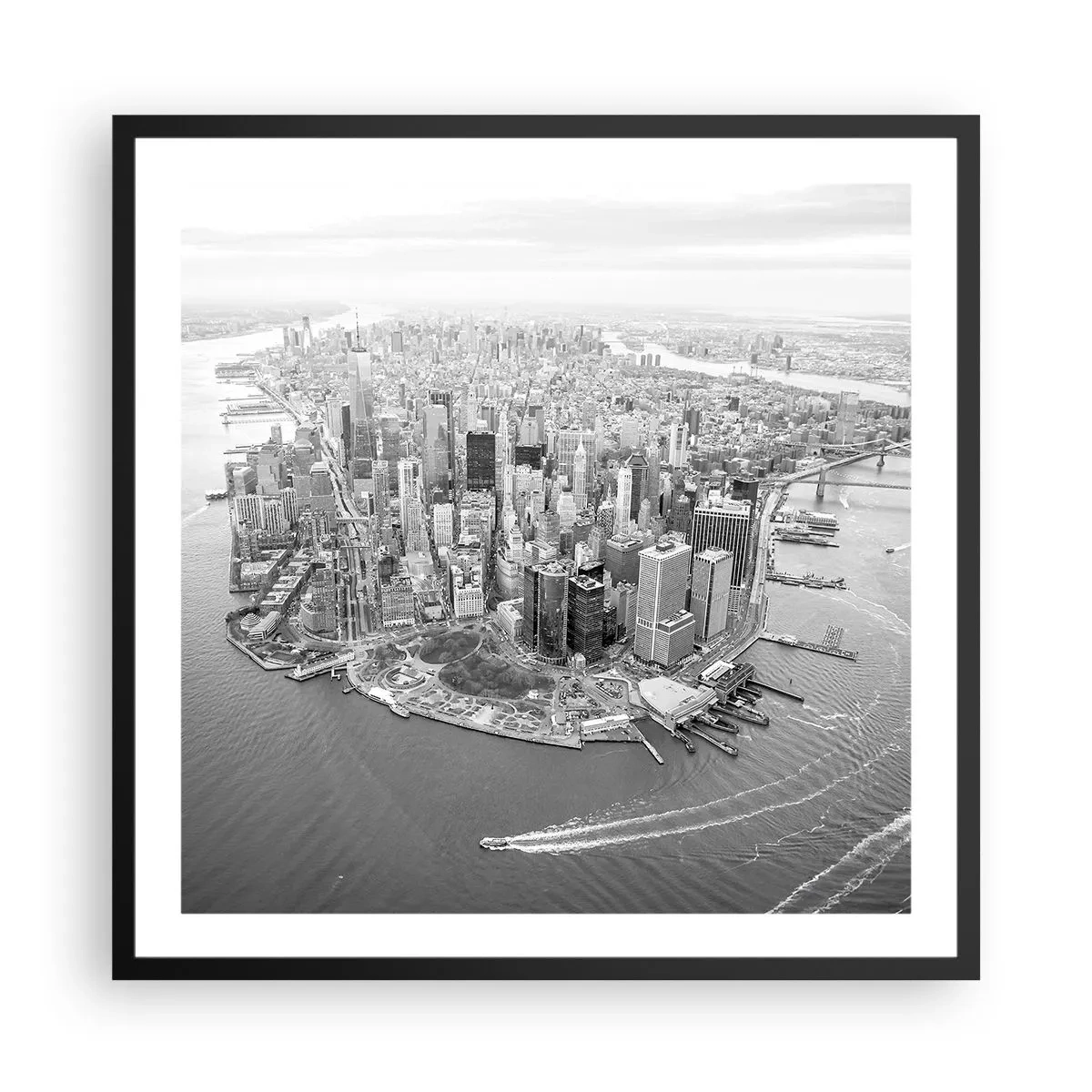 Plakát v černém rámu - Jak nemilovat? - 60x60 cm