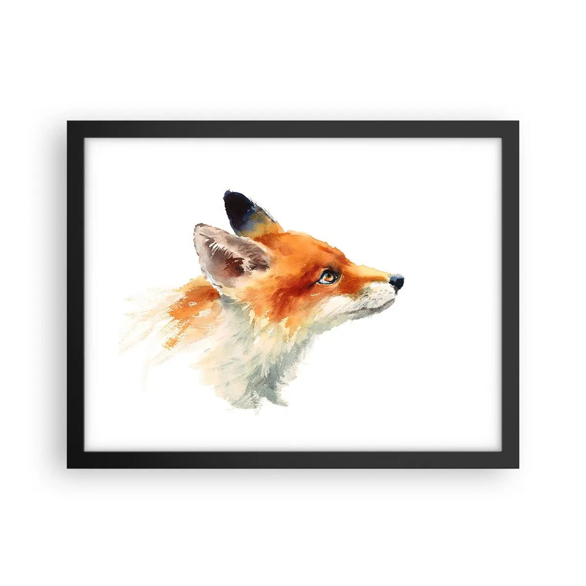 Plakát v černém rámu - Opatrnosti není nikdy dost - 40x30 cm