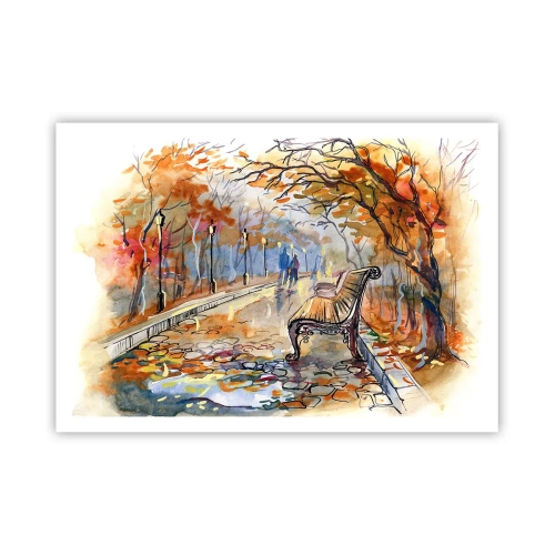 Plakát - Společně putovat podzimem - 100x70 cm