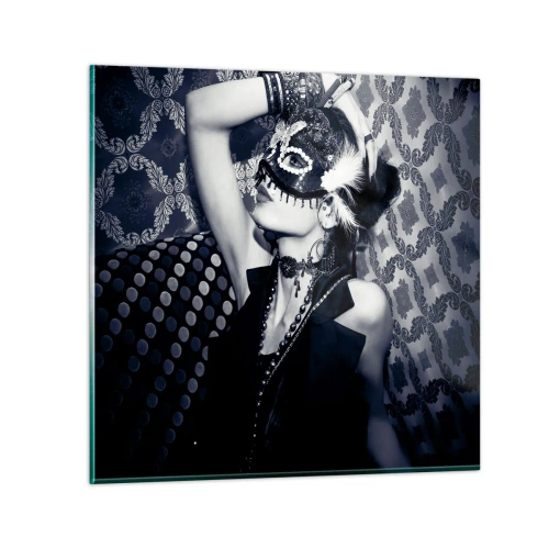 Obraz na skle - Dekorace, ozdoby, vzory… - 70x70 cm