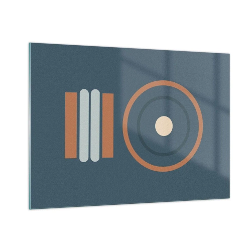 Obraz na skle - Podstata věcí - 100x70 cm