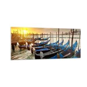 Obraz na skle - Než nastane zmatek - 100x40 cm