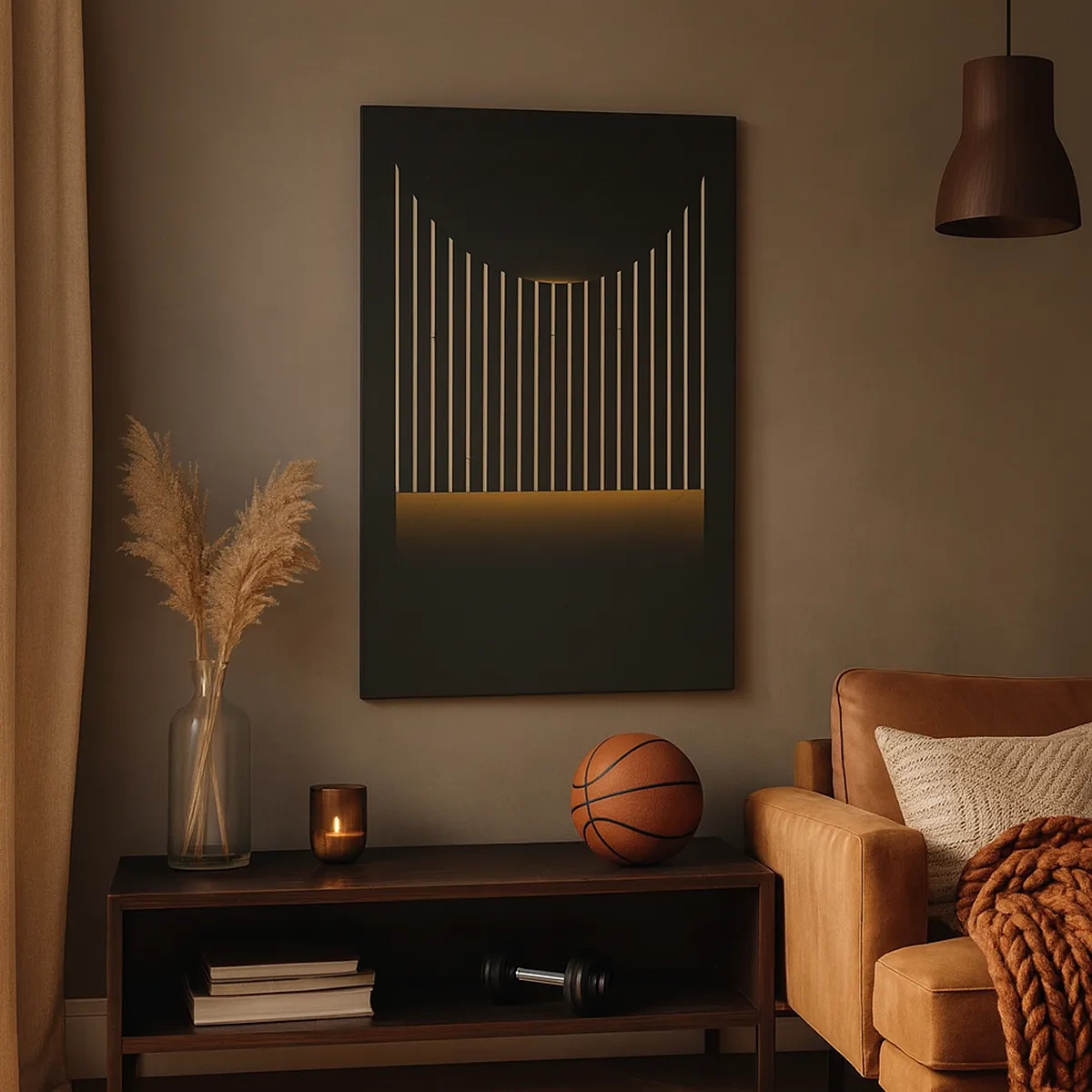 Obraz na plátně - Prozkoumat temnotu - 50x70 cm