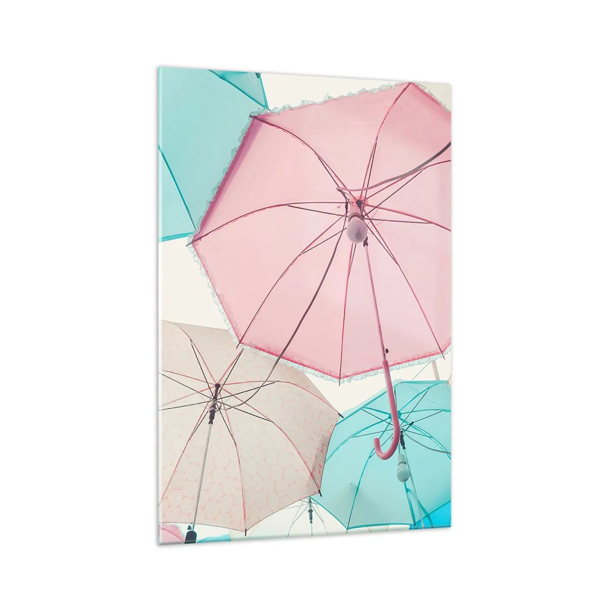 Obraz na skle - Občas slunce, občas déšť - 70x100 cm