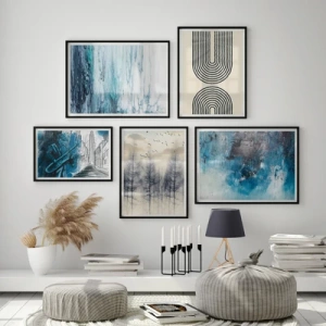 Blue space - Inspirace do obýváku