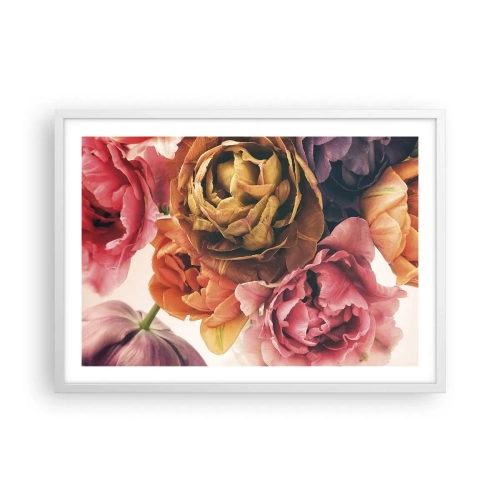 Plakát v bílém rámu - Oslava života - 70x50 cm