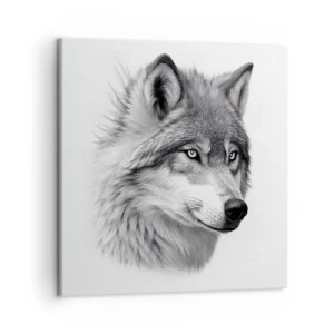 Obraz na plátně - Alfa – bezpochybně - 50x50 cm