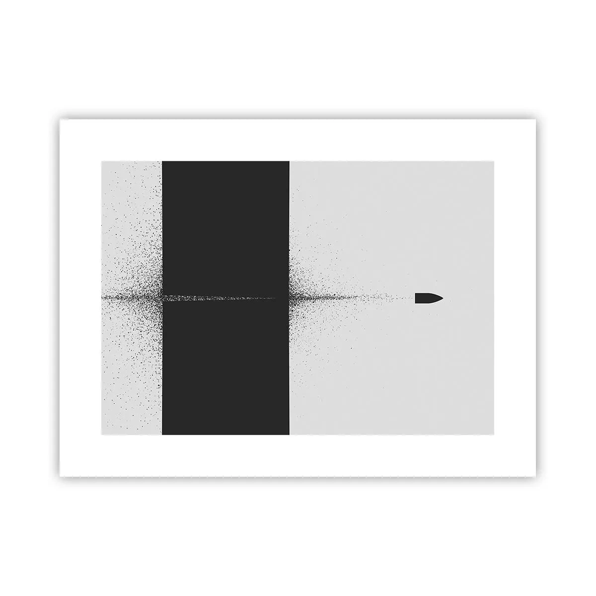Plakát - Přímo k cílu - 40x30 cm