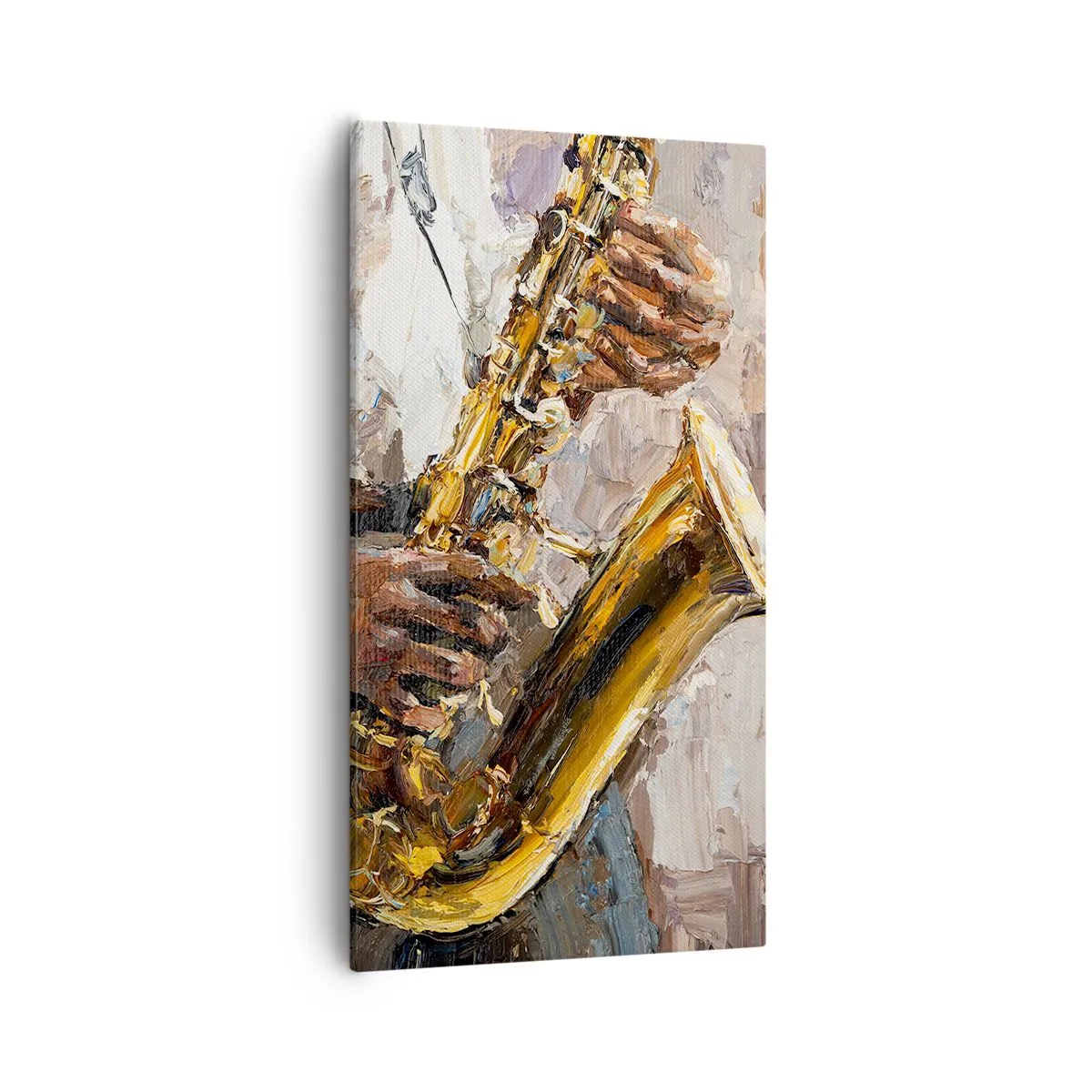 Obraz na plátně - Čas na sólovou hru - 55x100 cm