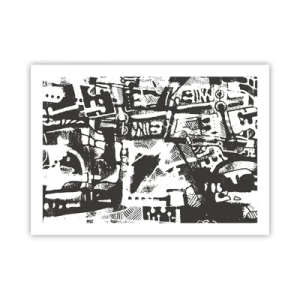 Plakát - Pořádek nebo chaos? - 70x50 cm