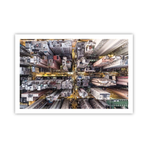 Plakát - Pozdrav z Hongkongu - 91x61 cm