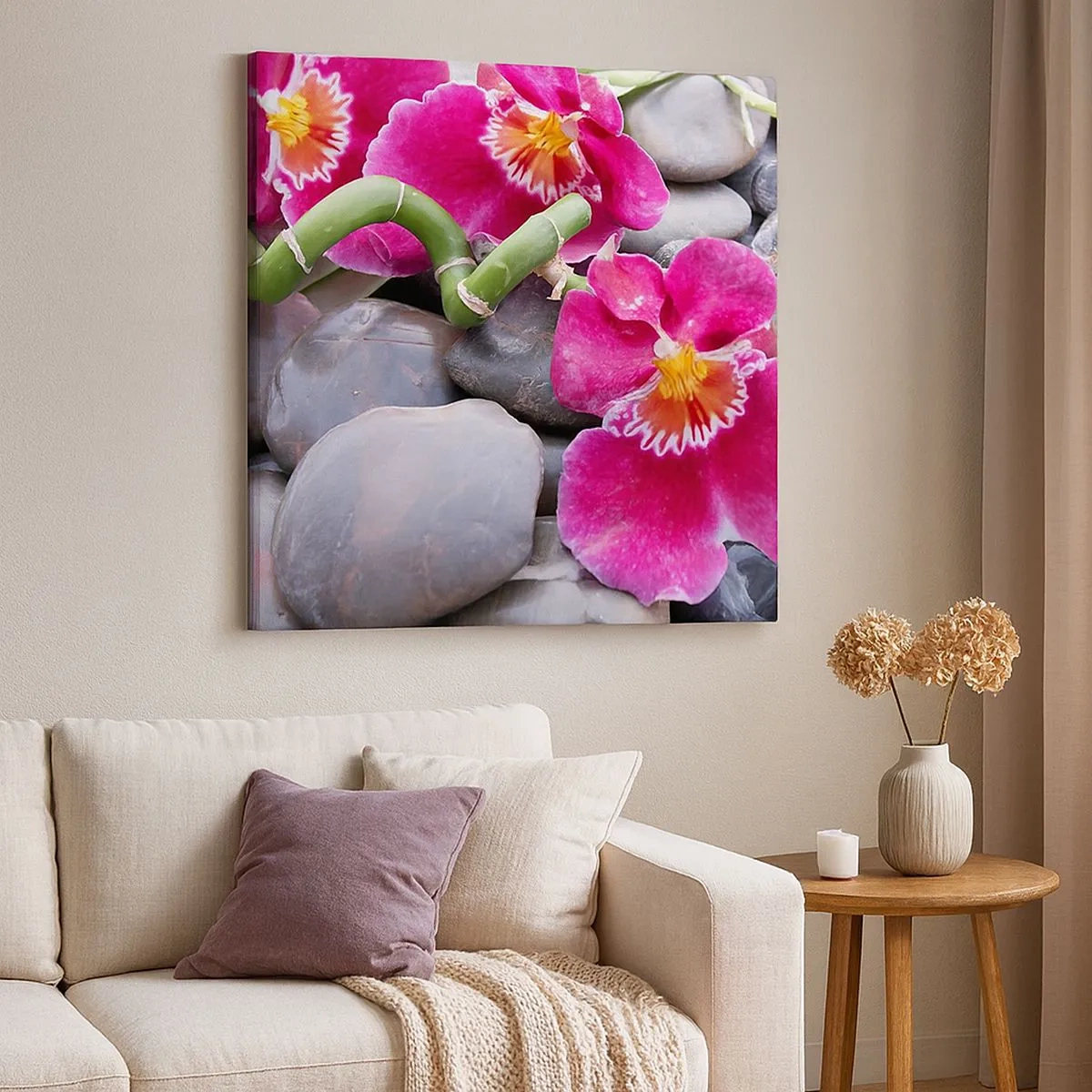 Obraz na plátně - Chlad a žár - 30x30 cm