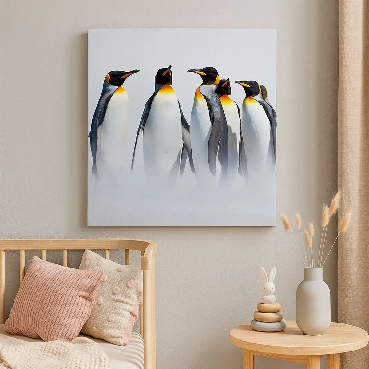 Obraz na plátně - Setkání ve večerních róbách - 30x30 cm