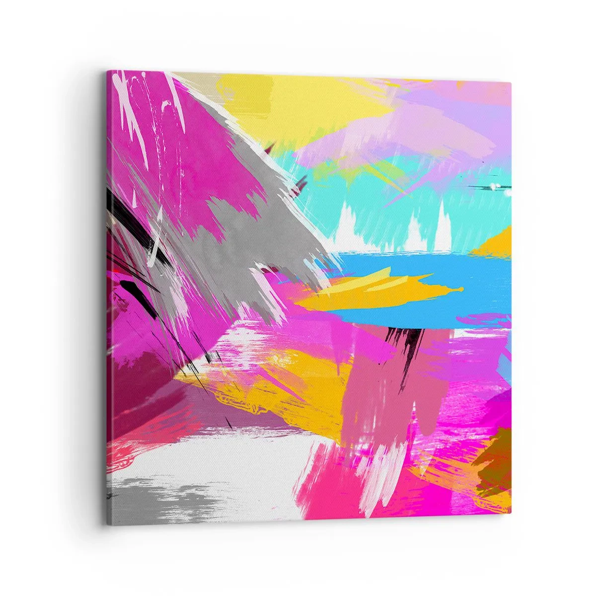 Obraz na plátně - Šmouha, šmouha, sama šmouha - 70x70 cm