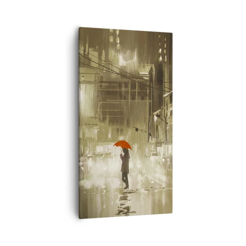 Obraz na plátně - Sama, ale ne osamělá - 55x100 cm